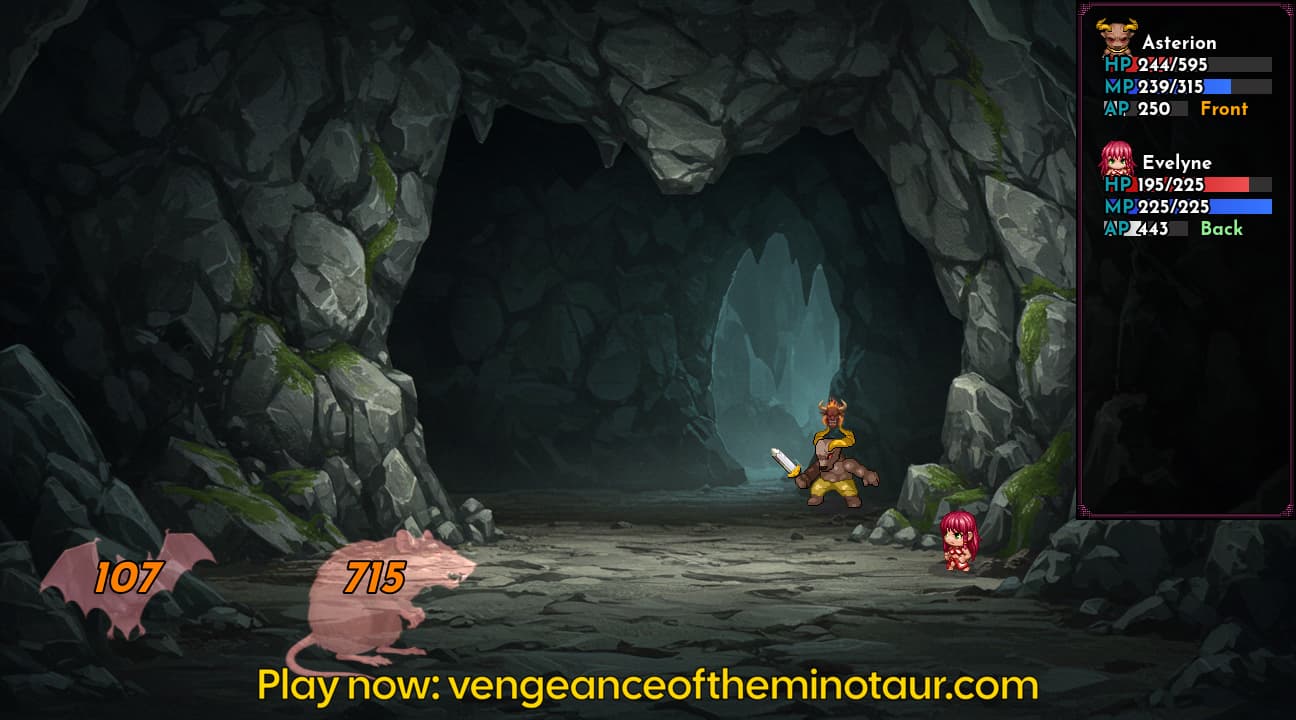 Vengeance of the Minotaur RPG screenshot 7